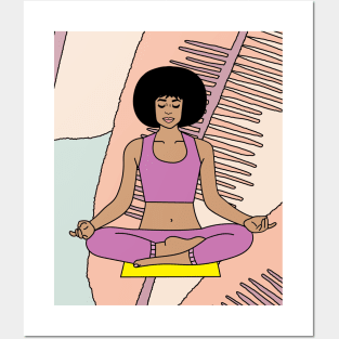 Yoga Yoga Meditation Relaxation Posters and Art